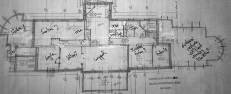 Manor house — ground-floor plan